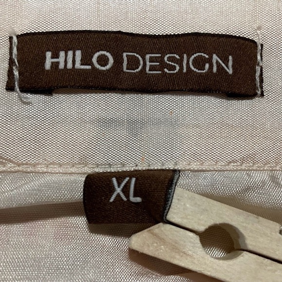 Hilo Design Men’s Embroidered Kurta | Pale Peach with Elephant Embroidery - Picture 11 of 16